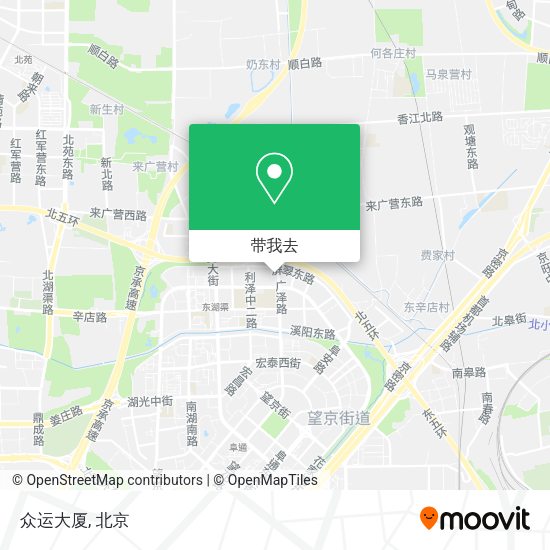 众运大厦地图