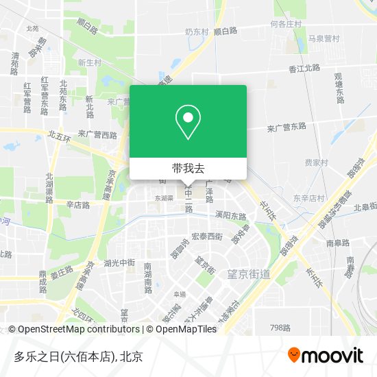 多乐之日(六佰本店)地图