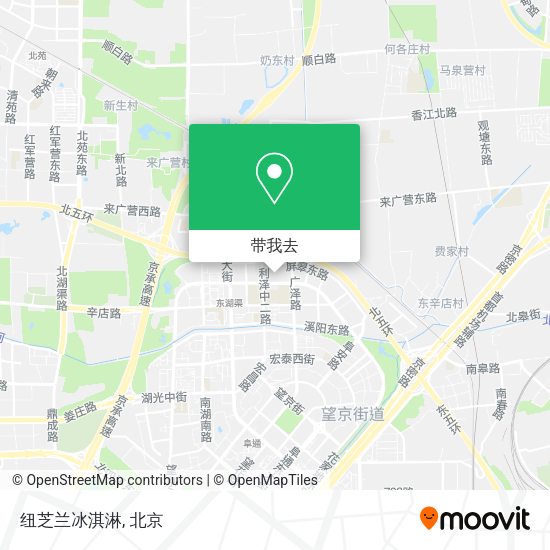 纽芝兰冰淇淋地图