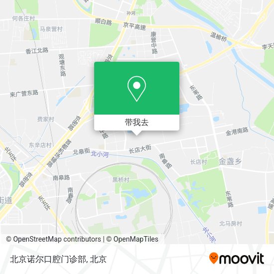 北京诺尔口腔门诊部地图