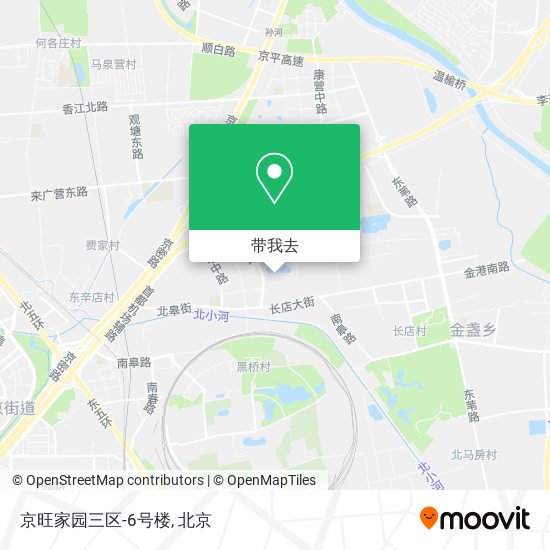 京旺家园三区-6号楼地图