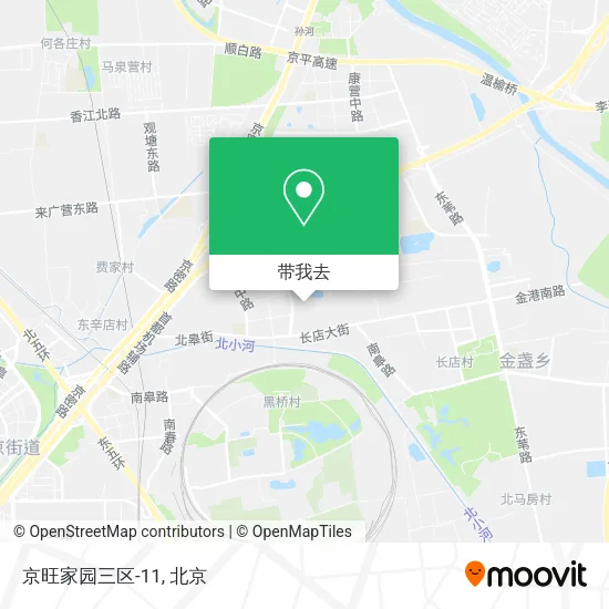 京旺家园三区-11地图