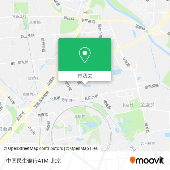 中国民生银行ATM地图