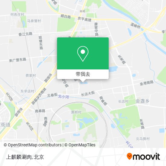 上麒麟涮肉地图