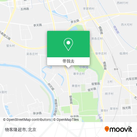物客隆超市地图