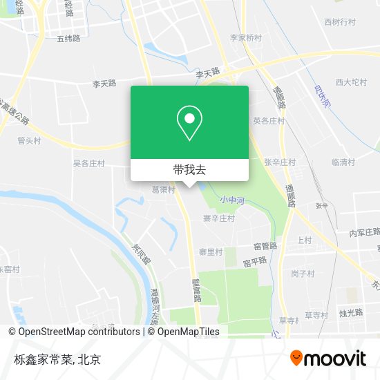 栎鑫家常菜地图