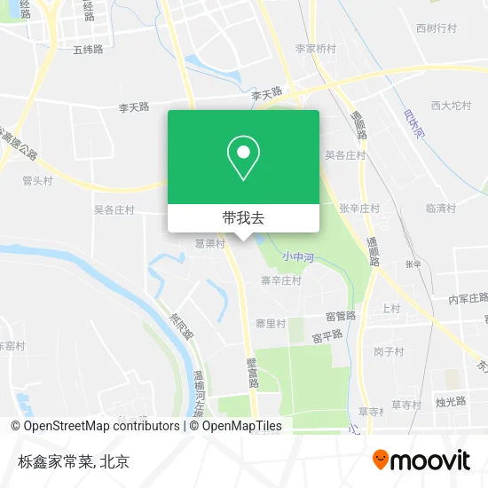 栎鑫家常菜地图