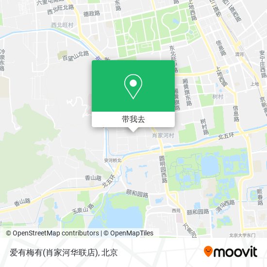 爱有梅有(肖家河华联店)地图