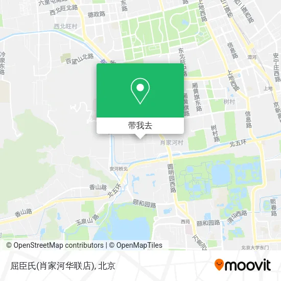 屈臣氏(肖家河华联店)地图