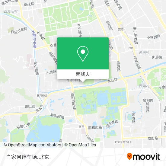肖家河停车场地图