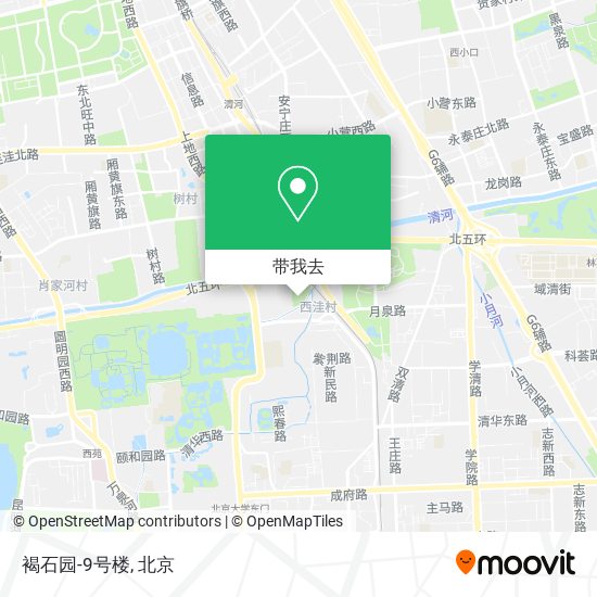 褐石园-9号楼地图