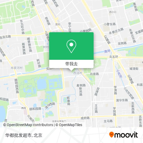 华都批发超市地图