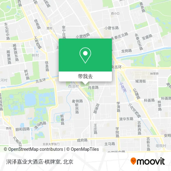 润泽嘉业大酒店-棋牌室地图