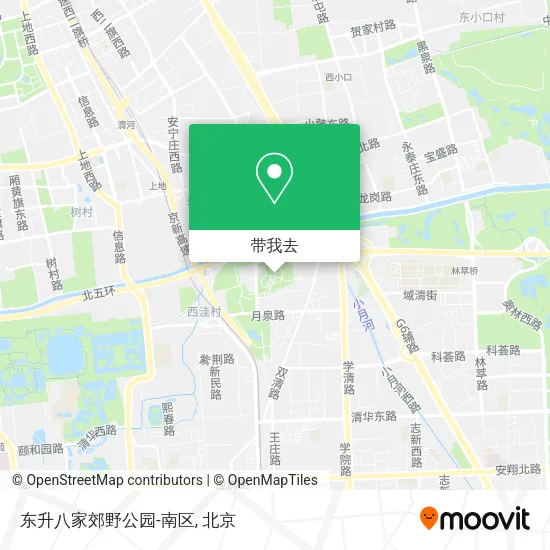 东升八家郊野公园-南区地图
