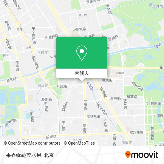 果香缘蔬菜水果地图