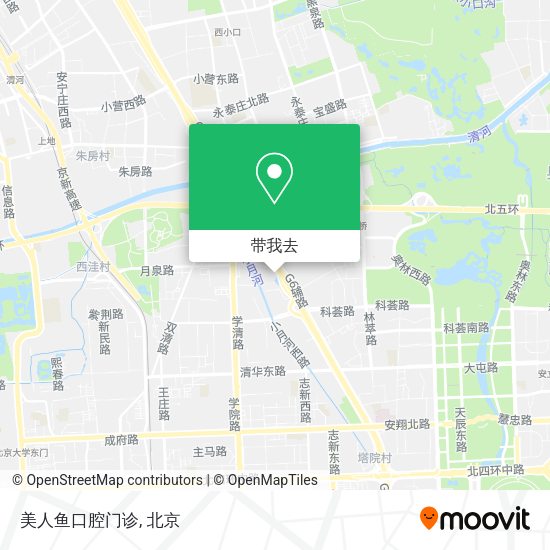 美人鱼口腔门诊地图