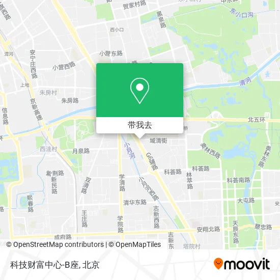 科技财富中心-B座地图