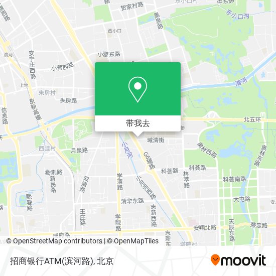 招商银行ATM(滨河路)地图