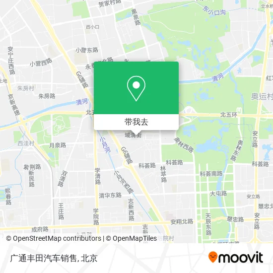 广通丰田汽车销售地图