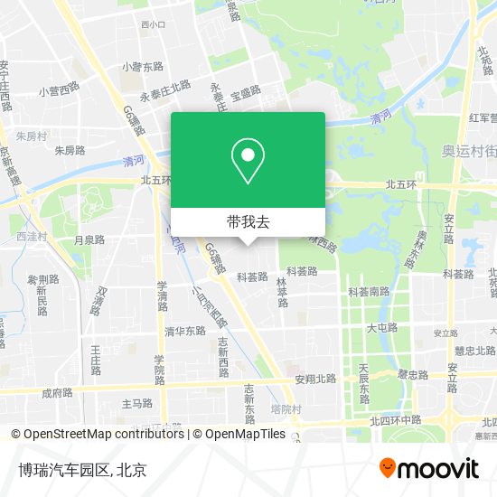 博瑞汽车园区地图
