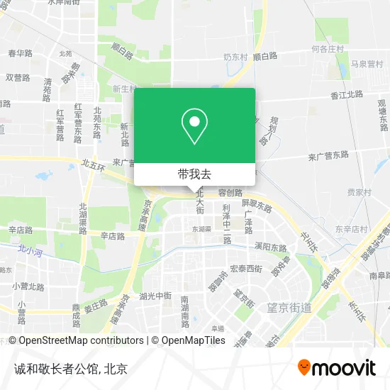 诚和敬长者公馆地图