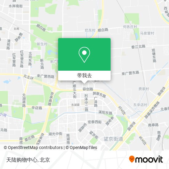 天陆购物中心地图