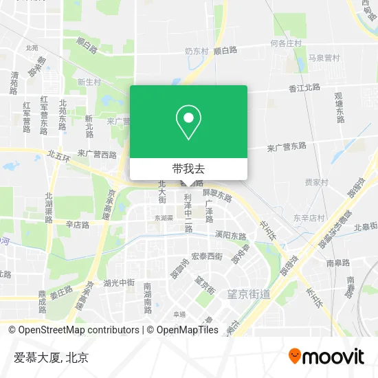 爱慕大厦地图
