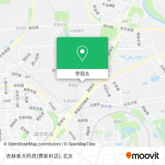 杏林春大药房(费家村店)地图