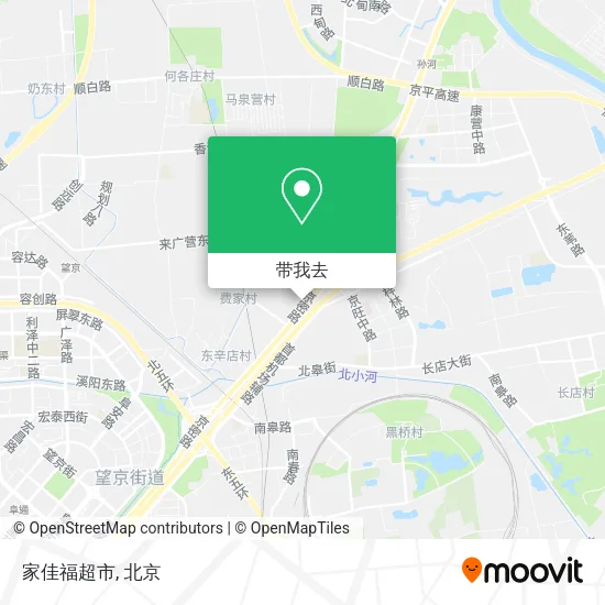 家佳福超市地图