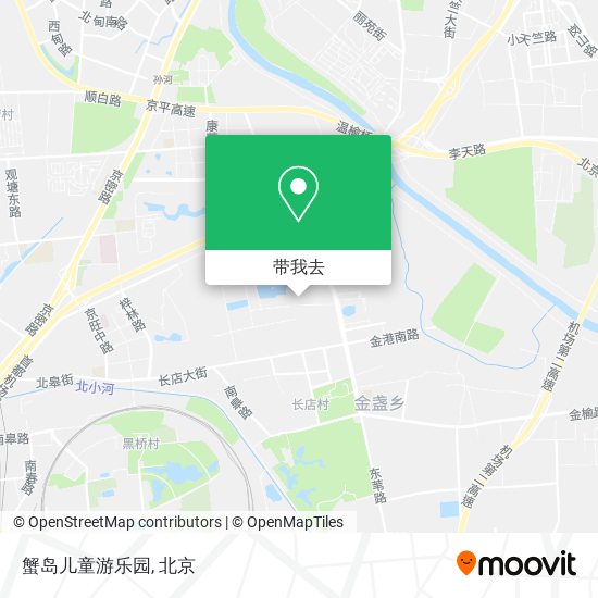 蟹岛儿童游乐园地图