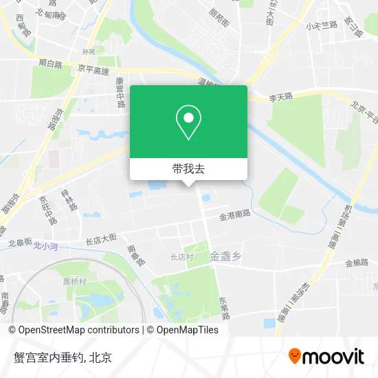 蟹宫室内垂钓地图
