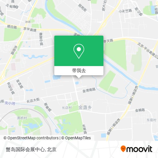蟹岛国际会展中心地图