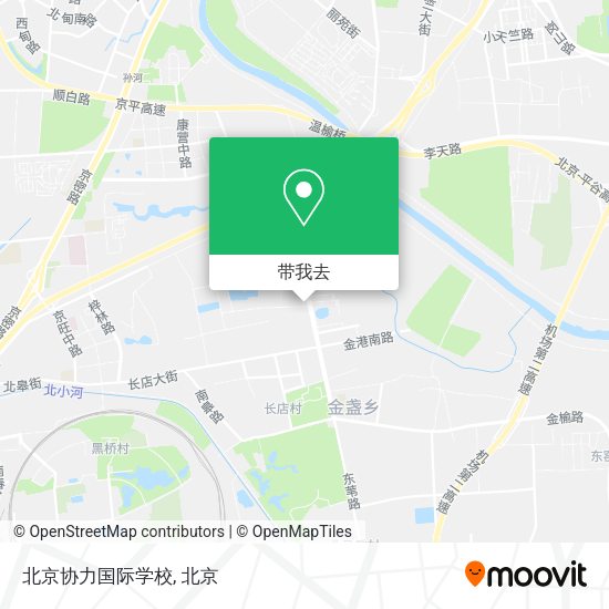 北京协力国际学校地图