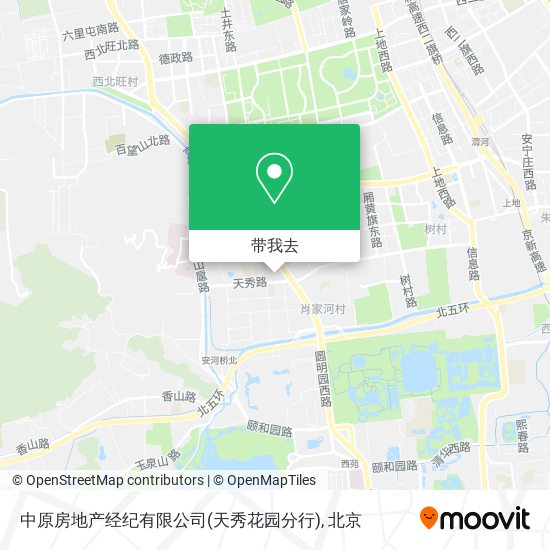 中原房地产经纪有限公司(天秀花园分行)地图