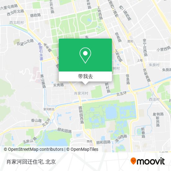 肖家河回迁住宅地图