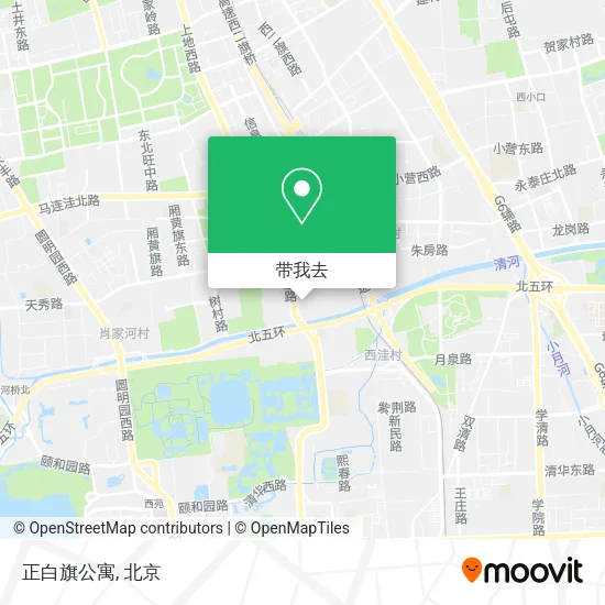 正白旗公寓地图