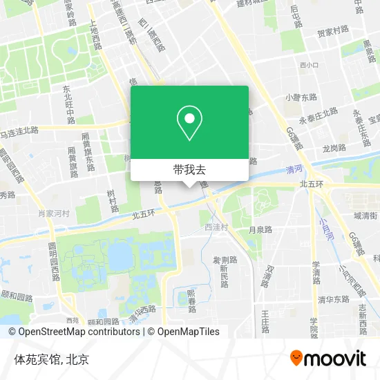 体苑宾馆地图