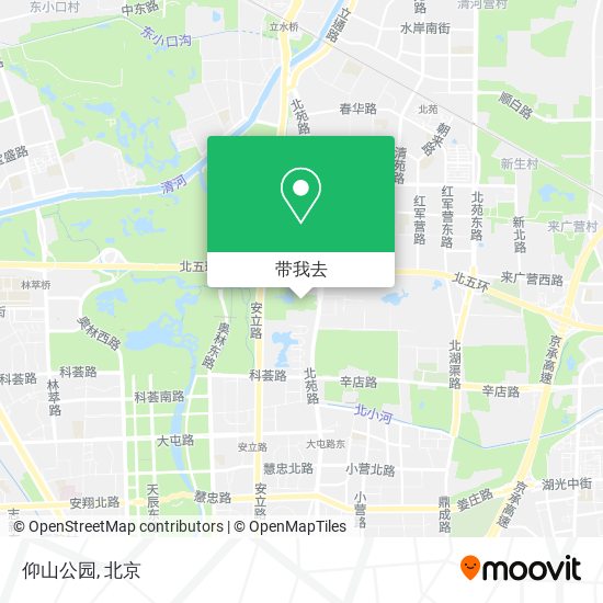 仰山公园地图