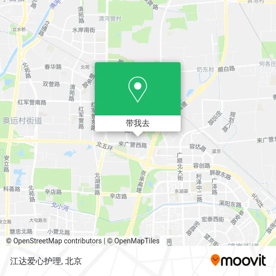 江达爱心护理地图