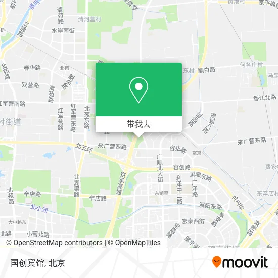 国创宾馆地图