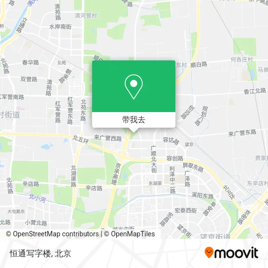 恒通写字楼地图