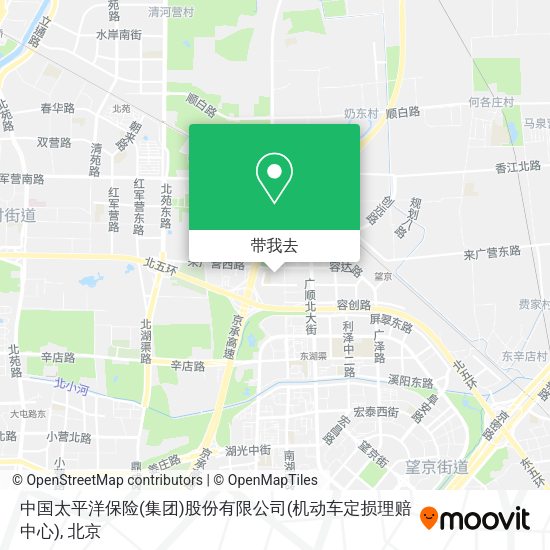 中国太平洋保险(集团)股份有限公司(机动车定损理赔中心)地图