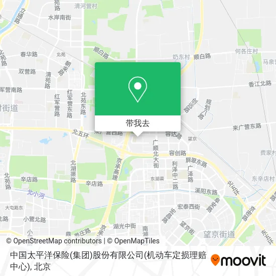 中国太平洋保险(集团)股份有限公司(机动车定损理赔中心)地图