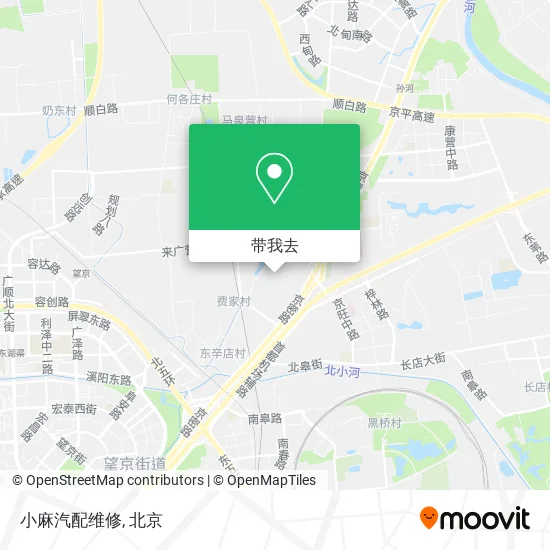 小麻汽配维修地图