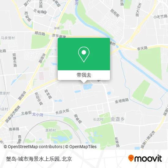 蟹岛-城市海景水上乐园地图