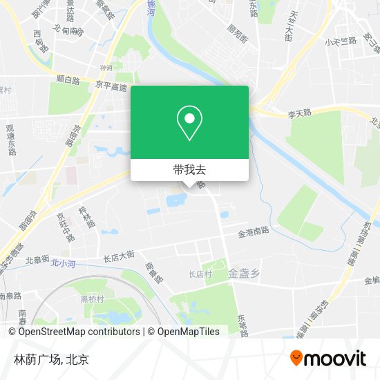 林荫广场地图