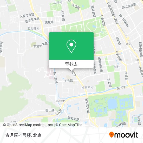 古月园-1号楼地图