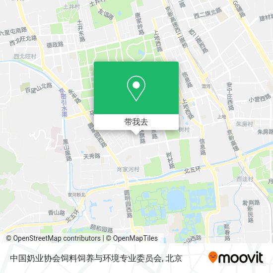 中国奶业协会饲料饲养与环境专业委员会地图