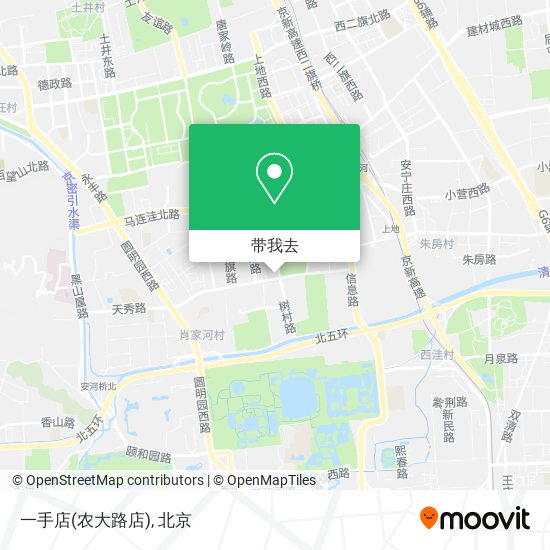 一手店(农大路店)地图