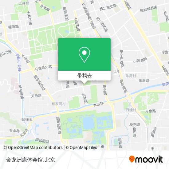 金龙洲康体会馆地图